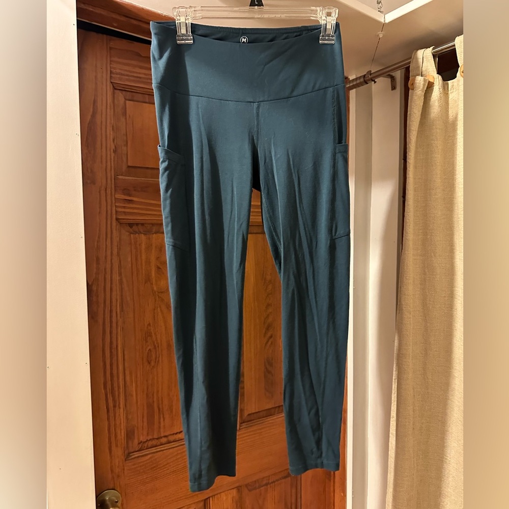 Free Fly - Women’s Bamboo Daily Tights - Blue Dusk - size medium